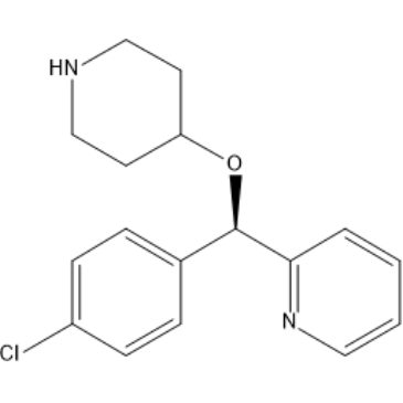 (R)-2-((4-Chlorophenyl)(piperidin-4-yloxy)methyl)pyridine|CS-0100288