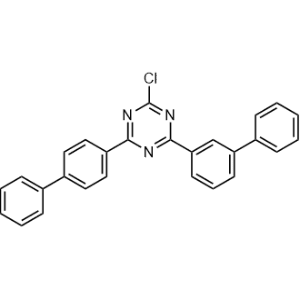 2-([1,1'-Biphenyl]-3-yl)-4-([1,1'-biphenyl]-4-yl)-6-chloro-1,3,5-triazine|CS-0100328