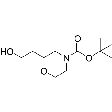 tert-Butyl 2-(2-hydroxyethyl)morpholine-4-carboxylate|CS-0100434