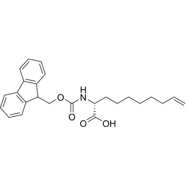 (R)-2-((((9H-Fluoren-9-yl)methoxy)carbonyl)amino)dec-9-enoic acid|CS-0100571