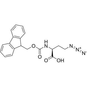 (S)-2-((((9H-Fluoren-9-yl)methoxy)carbonyl)amino)-4-azidobutanoic acid|CS-0100619