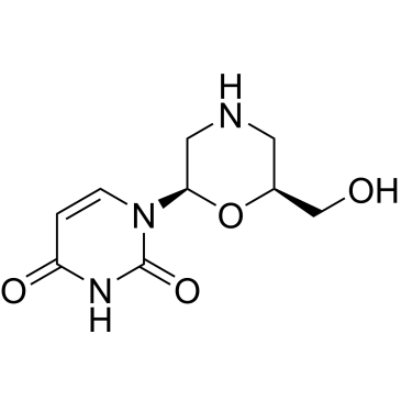 1-((2R,6S)-6-(Hydroxymethyl)morpholin-2-yl)pyrimidine-2,4(1H,3H)-dione|CS-0100715