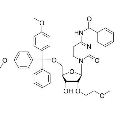 N-(1-((2R,3R,4R,5R)-5-((bis(4-Methoxyphenyl)(phenyl)methoxy)methyl)-4-hydroxy-3-(2-methoxyethoxy)tetrahydrofuran-2-yl)-2-oxo-1,2-dihydropyrimidin-4-yl)benzamide|CS-0100793