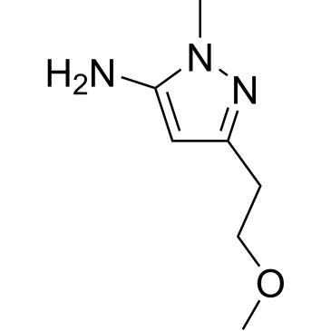 3-(2-Methoxyethyl)-1-methyl-1H-pyrazol-5-amine|CS-0100835