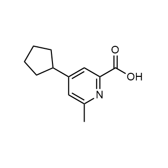 4-Cyclopentyl-6-methylpicolinic acid|CS-0101536