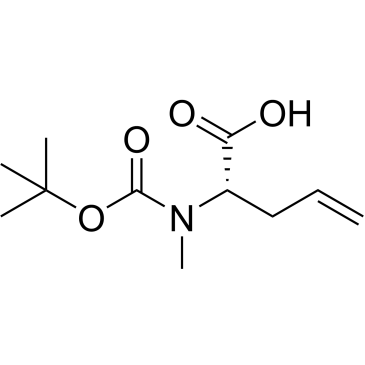 (S)-2-((tert-Butoxycarbonyl)(methyl)amino)pent-4-enoic acid,98% (stabilized with MEHQ)|CS-0101715