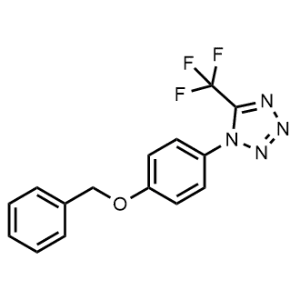 1-(4-(Benzyloxy)phenyl)-5-(trifluoromethyl)-1H-tetrazole|CS-0102231