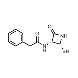 N-((2R,3R)-2-Mercapto-4-oxoazetidin-3-yl)-2-phenylacetamide|CS-0102687