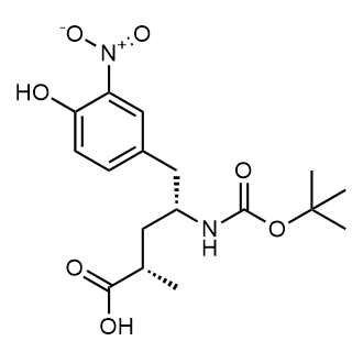 (2S,4R)-4-((tert-Butoxycarbonyl)amino)-5-(4-hydroxy-3-nitrophenyl)-2-methylpentanoic acid|CS-0102980