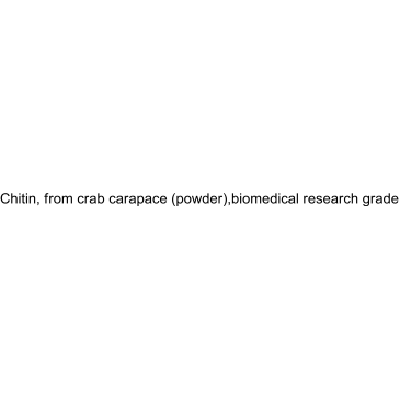 Chitin, from crab carapace (powder),biomedical research grade|CS-0103266