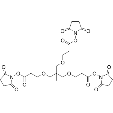 m-C-tri(CH2-PEG1-NHS ester)|CS-0103489