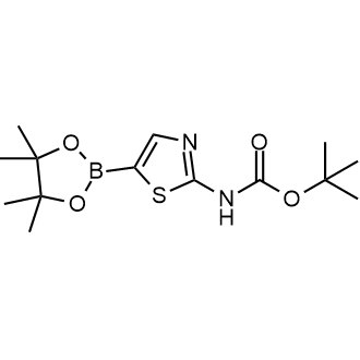 tert-Butyl (5-(4,4,5,5-tetramethyl-1,3,2-dioxaborolan-2-yl)thiazol-2-yl)carbamate|CS-0103586