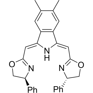 (1Z,3Z)-1,3-Bis[[(4S)-4,5-dihydro-4-phenyl-2-oxazolyl]methylene]-2,3-dihydro-5,6-dimethyl-1H-isoindole|CS-0103972