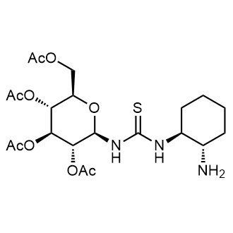 N-[(1S,2S)-2-Aminocyclohexyl]-N'-(2,3,4,6-tetra-O-acetyl-β-D-glucopyranosyl)thiourea|CS-0104090