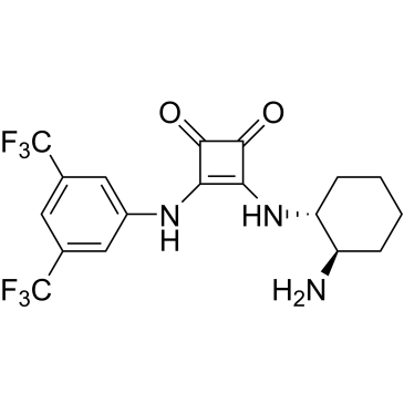 3-[[(1R,2R)-2-Aminocyclohexyl]amino]-4-[[3,5-bis(trifluoromethyl)phenyl]amino]-3-cyclobutene-1,2-dione|CS-0104314