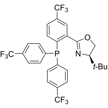 (4R)-2-[2-[Bis[4-(trifluoromethyl)phenyl]phosphino]-5-(trifluoromethyl)phenyl]-4-tert-butyl-4,5-dihydrooxazole|CS-0104337