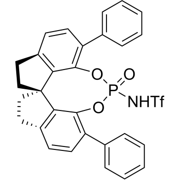 1,1,1-Trifluoro-N-[(11aR)-10,11,12,13-tetrahydro-3,7-diphenyl-5-oxido-diindeno[7,1-de:1',7'-fg][1,3,2]dioxaphosphocin-5-yl]methanesulfonamide|CS-0104408