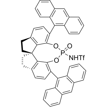 1,1,1-Trifluoro-N-[(11aR)-10,11,12,13-tetrahydro-3,7-di-9-anthracenyl-5-oxido-diindeno[7,1-de:1',7'-fg][1,3,2]dioxaphosphocin-5-yl]methanesulfonamide|CS-0104410