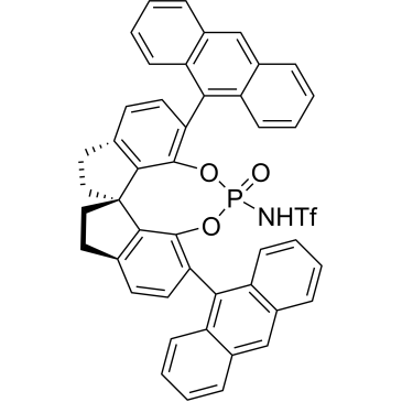1,1,1-Trifluoro-N-[(11aS)-10,11,12,13-tetrahydro-3,7-di-9-anthracenyl-5-oxido-diindeno[7,1-de:1',7'-fg][1,3,2]dioxaphosphocin-5-yl]methanesulfonamide|CS-0104411