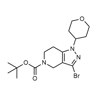 tert-Butyl 3-bromo-1-(tetrahydro-2H-pyran-4-yl)-1,4,6,7-tetrahydro-5H-pyrazolo[4,3-c]pyridine-5-carboxylate|CS-0104499