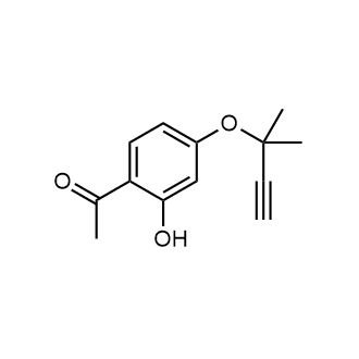1-(2-Hydroxy-4-((2-methylbut-3-yn-2-yl)oxy)phenyl)ethan-1-one|CS-0104846
