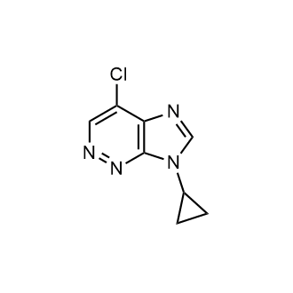 4-Chloro-7-cyclopropyl-7H-imidazo[4,5-c]pyridazine|CS-0104848