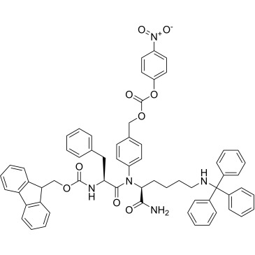 Fmoc-Phe-Lys(Trt)-PAB-PNP|CS-0104934
