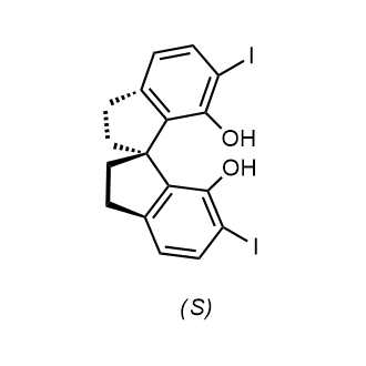 (S)-2,2',3,3'-Tetrahydro-6,6'-diiodo-1,1'-spirobi[1H-indene]-7,7'-diol|CS-0105003