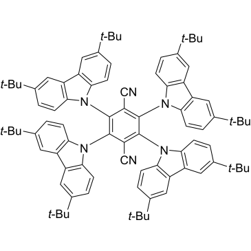 2,3,5,6-tetrakis(3,6-di-t-Butylcarbazol-9-yl)-1,4-dicyanobenzene|CS-0105289