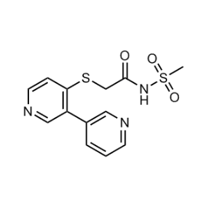 2-([3,3'-Bipyridin]-4-ylthio)-N-(methylsulfonyl)acetamide|CS-0105343