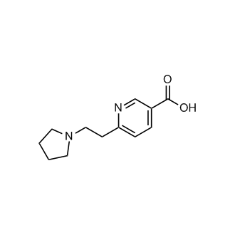 6-(2-(Pyrrolidin-1-yl)ethyl)nicotinic acid|CS-0106070