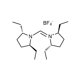 (2S,5S)-1-{[(2S,5S)-2,5-Diethylpyrrolidin-1-yl]methylene}-2,5-diethylpyrrolidinium tetrafluoroborate|CS-0106223