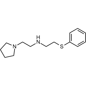 2-(phenylthio)-N-(2-(pyrrolidin-1-yl)ethyl)ethan-1-amine|CS-0106230