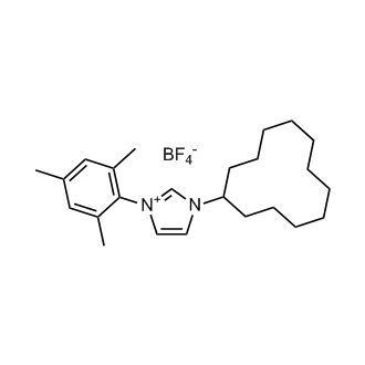 1-Cyclododecyl-3-mesityl-1H-imidazol-3-iumtetrafluoroborate|CS-0106252
