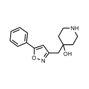 4-((5-Phenylisoxazol-3-yl)methyl)piperidin-4-ol|CS-0106551