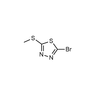 2-Bromo-5-(methylthio)-1,3,4-thiadiazole|CS-0106628