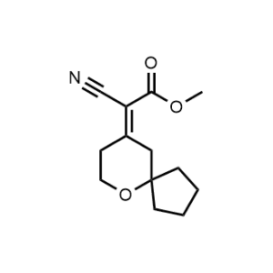 Methyl 2-cyano-2-(6-oxaspiro[4.5]decan-9-ylidene)acetate|CS-0106661