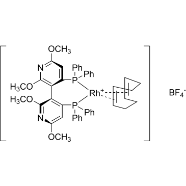 (R)-(+)-2,2',6,6'-Tetramethoxy-4,4'-bis(diphenylphosphino)-3,3'-bipyridine(1,5-cyclooctadiene)rhodium(I) tetrafluoroborate|CS-0106706