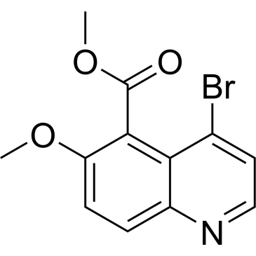 Methyl 4-bromo-6-methoxyquinoline-5-carboxylate|CS-0106740