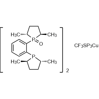 Bis[(2R,5R)-1-(2-[(2R,5R)-2,5-dimethyl-1-phospholanyl]phenyl)-2,5-dimethylphospholane 1-oxide]copper(I) triflate|CS-0106892