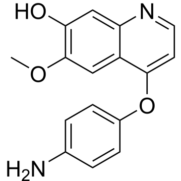 4-(4-Aminophenoxy)-6-methoxyquinolin-7-ol|CS-0106904