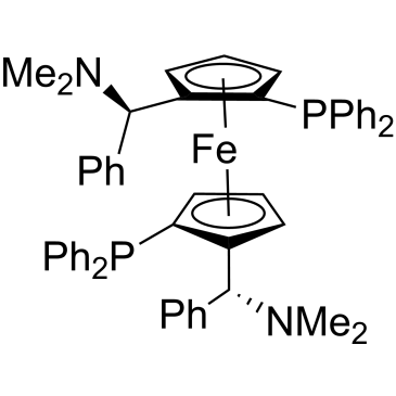 (S,S)-(-)-2,2'-Bis[(R)-(N,N-dimethylamino)(phenyl)methyl]-1,1'- bis(diphenylphosphino)ferrocene|CS-0108053