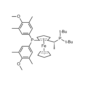 (R)-1-[(SP)-2-[Bis(4-methoxy-3,5-dimethylphenyl)phosphino]ferrocenyl}ethyldi-tert-butylphosphine|CS-0108435