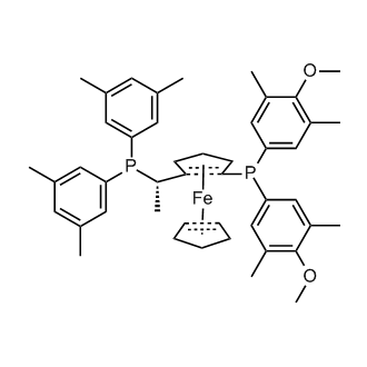 (S)-1-{(RP)-2-[Bis(4-methoxy-3,5-dimethylphenyl)phosphino]ferrocenyl}-ethyldi(3,5-xylyl)phosphine|CS-0108437