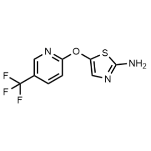 5-((5-(Trifluoromethyl)pyridin-2-yl)oxy)thiazol-2-amine|CS-0108467