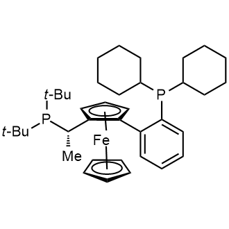 (S)-1-[(S)-1-(Di-tert-butylphosphino)ethyl]-2-[2- (dicylohexylphosphino)phenyl]ferrocene|CS-0108471