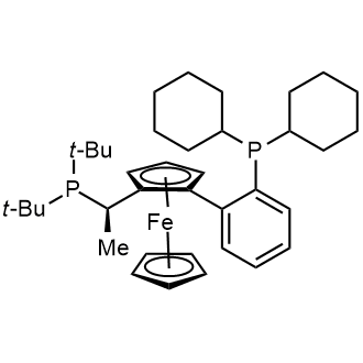 (R)-1-[(R)-1-(Di-tert-butylphosphino)ethyl]-2-[2- (dicylohexylphosphino)phenyl]ferrocene|CS-0108473