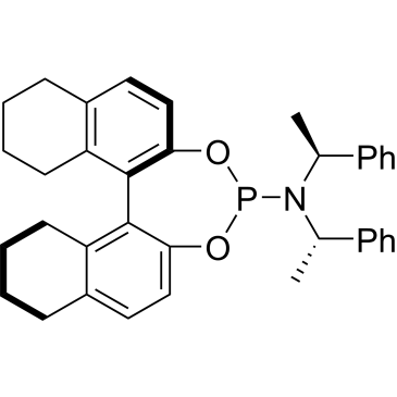 (11bR)-N,N-Bis((S)-1-phenylethyl)-8,9,10,11,12,13,14,15-octahydrodinaphtho[2,1-d:1',2'-f][1,3,2]di-oxaphosphepin-4-amine|CS-0108672