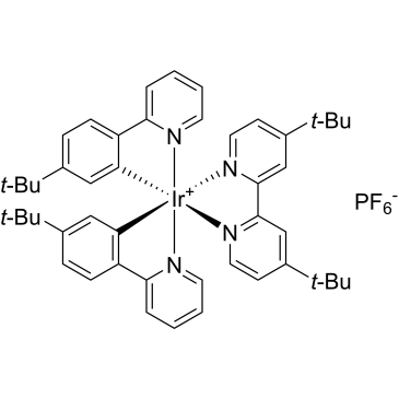 [2,2'-Bis(4-tertbutylpyridine)]bis[2-(4-tertbutylphenyl) pyridine] iridium(III)hexafluorophosphate|CS-0109951