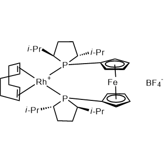 1,1-Bis((2R,5R)-2,5-di-i-propylphospholano)ferrocene(cyclooctadiene)rhodium(I) tetrafluoroborate|CS-0110133
